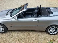 Gebraucht Mercedes CLK200 Avantgarde 184 PS (135 kW) 2009 Silber Cabrio