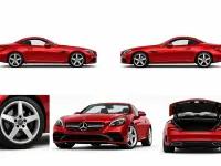 Gebraucht Mercedes SLC300 245 PS (180 kW) 2017 Rot Cabrio