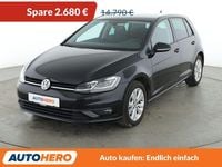 Gebraucht VW Golf VII Trendline 110 PS (80 kW) 2018 Schwarz Limousine