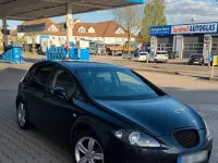 Gebraucht Seat Leon 102 PS (75 kW) 2008 Schwarz Kleinwagen