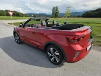 Gebraucht VW T-Roc Cabriolet R-line 150 PS (110 kW) 2022 Rot Cabrio