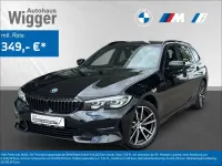 Gebraucht BMW 320 Sport Line 190 PS (139 kW) 2022 Schwarz Kombi