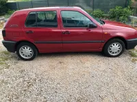 Brugt VW Golf III 75 HK (55 kW) 1995 Rød Hatchback