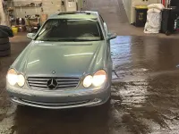 Gebraucht Mercedes CLK200 Elegance 163 PS (119 kW) 2003 Blau Coupé