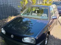 Brugt VW Golf III 90 HK (66 kW) 1992 Blå Hatchback