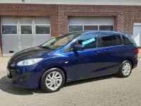 Gebraucht Mazda 5 116 PS (85 kW) 2011 Tiamatblau metallic Van / Kleinbus