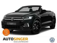 Neu VW T-Roc Cabriolet R-line 150 PS (110 kW) 2025 Schwarz Cabrio