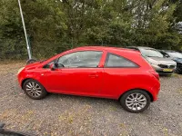 Gebraucht Opel Corsa 90 PS (66 kW) 2008 Rot Kleinwagen