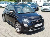 Gebraucht Fiat 500C S 86 PS (63 kW) 2018 Vesuvio schwarz Cabrio