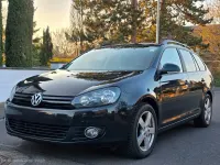 Gebraucht VW Golf VII Match 105 PS (77 kW) 2013 Schwarz Kombi