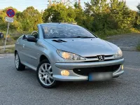 Gebraucht Peugeot 206 CC 110 PS (80 kW) 2005 Silber Cabrio