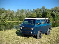 Gebraucht VW T3 111 PS (81 kW) 1986 Blau Van