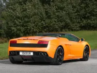 Usata Lamborghini Gallardo 560 CV (411 kW) 2012 Arancione Cabrio