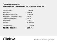 Gebraucht VW Golf VIII Life 116 PS (85 kW) 2022 Schwarz Kombi