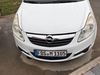 Gebraucht Opel Corsa Edition 75 PS (55 kW) 2009 Weiß Kleinwagen