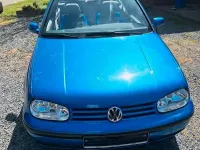 Używany VW Golf 101 KM (74 kW) 2001 Niebieski Kabriolet