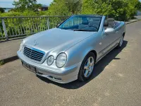 Gebraucht Mercedes CLK200 136 PS (100 kW) 1998 Silber Cabrio