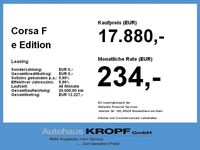 Gebraucht Opel Corsa-e Edition 100 kW (136 PS) 2022 Power orange/dynamik orange Kleinwagen