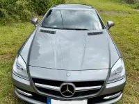 Gebraucht Mercedes SLK200 184 PS (135 kW) 2013 Grau Cabrio