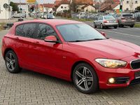 Gebraucht BMW 118 Sport Line 136 PS (100 kW) 2017 Rot Kleinwagen