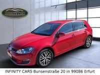 Gebraucht VW Golf VII Allstar 110 PS (80 kW) 2016 Rot Kleinwagen