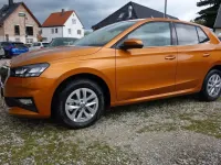 Gebraucht Skoda Fabia Selection 116 PS (85 kW) 2024 Phoenixorange metallic Kleinwagen