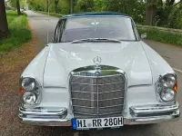 Gebraucht Mercedes S250 160 PS (117 kW) 1966 Weiß Limousine