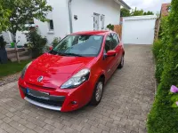 Gebraucht Renault Clio 75 PS (55 kW) 2009 Rot Limousine