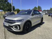 Gebraucht VW T-Roc Cabriolet R-line 150 PS (110 kW) 2022 Silber Cabrio