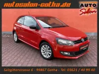 Gebraucht VW Polo Style 69 PS (50 kW) 2012 Orange Kleinwagen