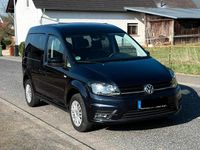 Second-hand VW Caddy 102 CP (75 kW) 2019 Albastru Monovolum