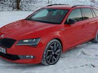 Gebraucht Skoda Superb SportLine 190 PS (139 kW) 2017 Rot Kombi