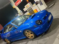 Gebraucht Subaru Impreza 265 PS (194 kW) 2002 Blau Limousine