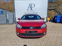 Gebraucht VW Golf Cabriolet Comfortline 105 PS (77 kW) 2012 Rot Cabrio