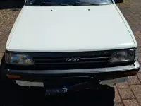 Gebraucht Toyota Starlet 1987 Weiß Kleinwagen
