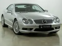 Gebraucht Mercedes SL55 AMG AMG 500 PS (367 kW) 2002 Silber Cabrio