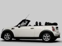 Gebraucht Mini One Cabriolet 98 PS (72 kW) 2012 Weiß Cabrio