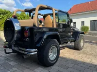 Gebraucht Jeep Wrangler Sahara 177 PS (130 kW) 1999 Schwarz SUV