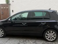 Gebraucht VW Golf VI Highline 122 PS (89 kW) 2010 Schwarz Limousine