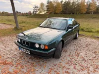 Używany BMW 520 150 KM (110 kW) 1991 Zielony Sedan/Limuzyna