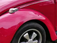 Gebraucht VW Käfer Karmann 1970 Rot Cabrio