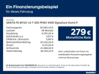 Gebraucht Hyundai Santa Fe Signature 252 PS (185 kW) 2024 Weiß SUV
