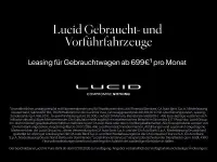 Gebraucht Lucid Air Pure 358 kW (487 PS) 2024 Blau Limousine