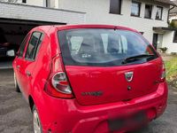 Gebraucht Dacia Sandero 75 PS (55 kW) 2009 Rot Kleinwagen