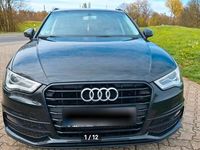Gebraucht Audi A3 Sportback S-Line 125 PS (91 kW) 2015 Schwarz Kleinwagen