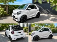 Gebraucht Smart ForTwo Cabrio Brabus 109 PS (80 kW) 2016 Weiß Cabrio