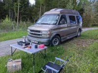 Gebraucht Chevrolet Express 250 PS (183 kW) 2000 Braun Van / Kleinbus