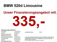 Neu BMW 520 M Sport 197 PS (144 kW) 2026 Schwarz Limousine