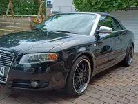 Gebraucht Audi Cabriolet Performance 163 PS (119 kW) 2006 Schwarz Cabrio