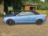 Używany Audi A4 Cabriolet 220 KM (161 kW) 2003 Niebieski Kabriolet